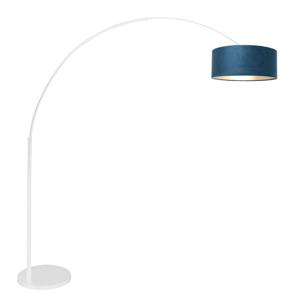 Steinhauer Sparkled Light vloerlamp blauw metaal 230 cm hoog