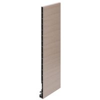 Keralit dakrand boeideel 350mm - Vergrijsd ceder (2835)