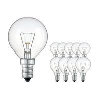 Voordeelpak 10x Standaard Gloeilamp Helder P45 E14 25W 230V - thumbnail