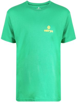 Ostrya t-shirt à logo imprimé - Vert