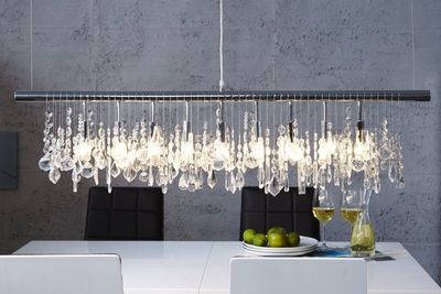 Extravagante hanglamp DIAMONDS XL 120cm kristallen lamp met 9 lampjes - 124