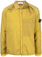 Stone Island surchemise à effet froissé - Jaune - thumbnail