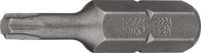 HAZET Bit 2224-T25 · 5/16 inch (8 mm) zeskant massief · Binnen-TORX®-profiel · SW T25