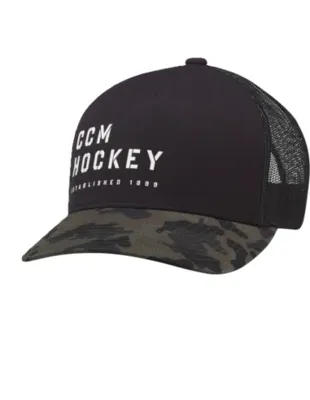Ccm Camo Meshback Trucker Cap (zwart) Sr.