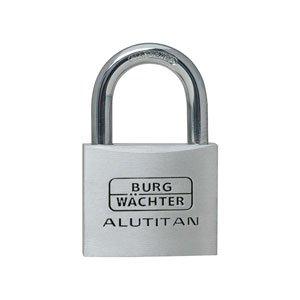 Burg Wächter 36061 Hangslot 40.00 mm Verschillend sluitend Aluminium Sleutelslot