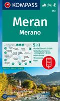 Wandelkaart 053 Meran - Merano | Kompass - thumbnail