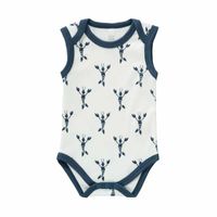 Fresk romper zonder mouw Lobster indigo blue Maat