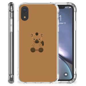 Apple iPhone Xr Stevig Bumper Hoesje Baby Hyena