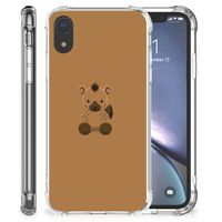 Apple iPhone Xr Stevig Bumper Hoesje Baby Hyena - thumbnail