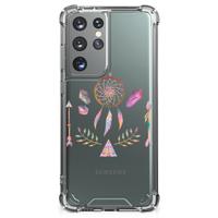 Samsung Galaxy S21 Ultra Stevig | Bumper Hoesje | Boho Dreamcatcher