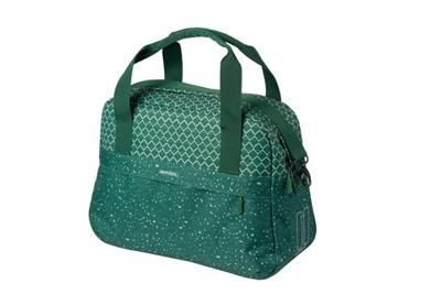 Basil Fietsschoudertas flair hook-on systeem groen 18l