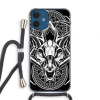 Oh Deer: iPhone 12 mini Transparant Hoesje met koord