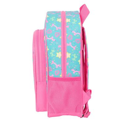 Schoolrugzak Gabby's Dollhouse Confetti Roze Turkoois 26 x 34 x 11 cm