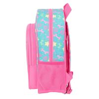 Schoolrugzak Gabby's Dollhouse Confetti Roze Turkoois 26 x 34 x 11 cm