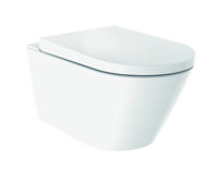 Wiesbaden Vesta-Comfort spoelrandloos wand douche-wc wit