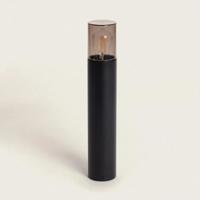 Staande tuinlamp zwart & smoke met E27 fitting aluminium 'Trentino' Staande tuinlamp zwart & smoke met E27 fitting aluminium 'Trentino'
