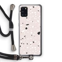 Terrazzo N°20: Samsung Galaxy A31 Transparant Hoesje met koord