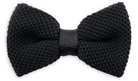 Sir Redman SRBOWTIE24007 Gebreide Strik  - Zwart