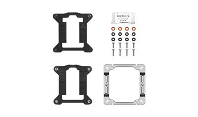 DeepCool AG400 Processor Luchtkoeler 12 cm Aluminium, Zwart 1 stuk(s)