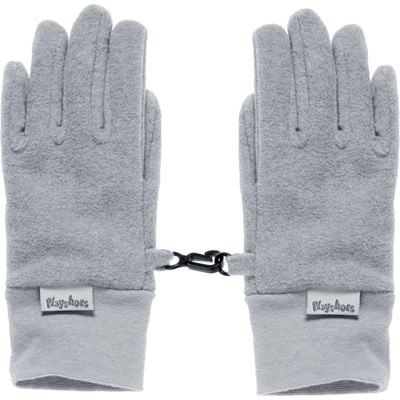 Playshoes handschoenen fleece uni grijs Maat