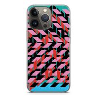 Skew Blush 2: iPhone 13 Pro Transparant Hoesje