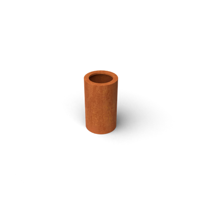 Ronda ronde plantenbak cortenstaal L35 x H60 cm - Geroba