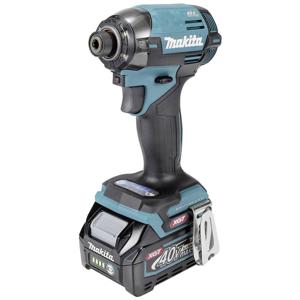 Makita TD002GD202 Accu-slagmoersleutel 220 Nm 40 V Aantal meegeleverde accus: 2 2.5 Ah Li-ion Incl. 2 accus, Incl. lader, Incl. koffer