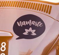 Gezondheid stickers Namaste - thumbnail