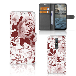 Hoesje Nokia 2.4 Watercolor Flowers