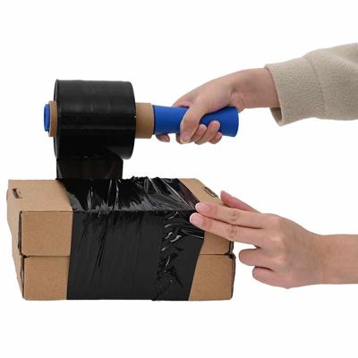 Stretchfolies 10 stuks zwart 23 m 10 cm x 150 m
