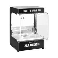 Nacho oven - Retro - Design 99 l - 50 - 60 °C - zwart - Royal Catering