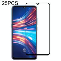 Voor Vivo V17 Neo 25 PC's full glue full screen tempered glass film