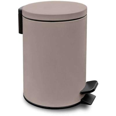 Badkamerprullenbak - VANDAAG - UTILITY - 3 L - Ø 17 xx H 25 cm - Polypropyleen - Zachtroze