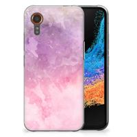 Smartphone hoesje Samsung Galaxy Xcover 7 Pink Purple Paint