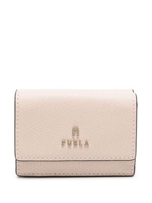 Furla portefeuille Camelia en cuir à plaque logo - Tons neutres
