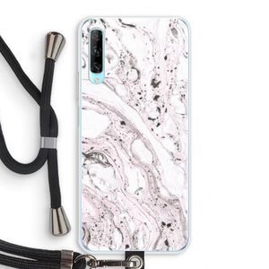 Mengelmoes: Huawei P Smart Pro Transparant Hoesje met koord