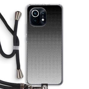 Musketon Halftone: Xiaomi Mi 11 Transparant Hoesje met koord