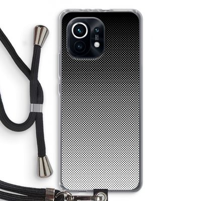 Musketon Halftone: Xiaomi Mi 11 Transparant Hoesje met koord