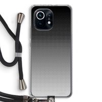 Musketon Halftone: Xiaomi Mi 11 Transparant Hoesje met koord