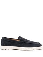 Tod's mocassins en daim - Bleu