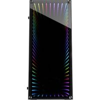 Inter-Tech X-908 Infini2 Tower PC-behuizing Zwart - thumbnail