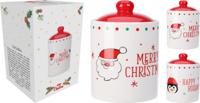 Voorraadpot kerst 14 cmm 2ass kerstversiering - Nampook