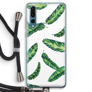 Lange bladeren: Huawei P20 Pro Transparant Hoesje met koord