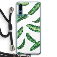Lange bladeren: Huawei P20 Pro Transparant Hoesje met koord Lange bladeren: Huawei P20 Pro Transparant Hoesje met koord