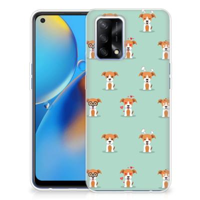 OPPO A74 4G | TPU Hoesje | Pups
