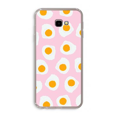 Dancing eggs: Samsung Galaxy J4 Plus Transparant Hoesje