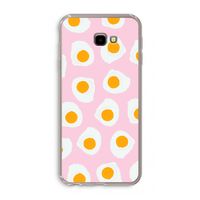 Dancing eggs: Samsung Galaxy J4 Plus Transparant Hoesje