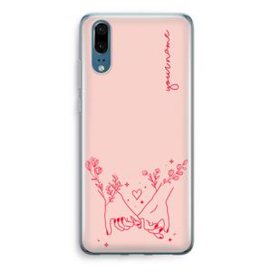 Best Friends: Huawei P20 Transparant Hoesje