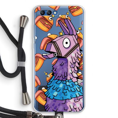 Loot Burger: Honor 10 Transparant Hoesje met koord