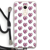 GIRL POWER: Xiaomi Redmi 5 Transparant Hoesje met koord